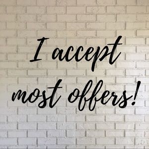 Make me an offer! 🛍